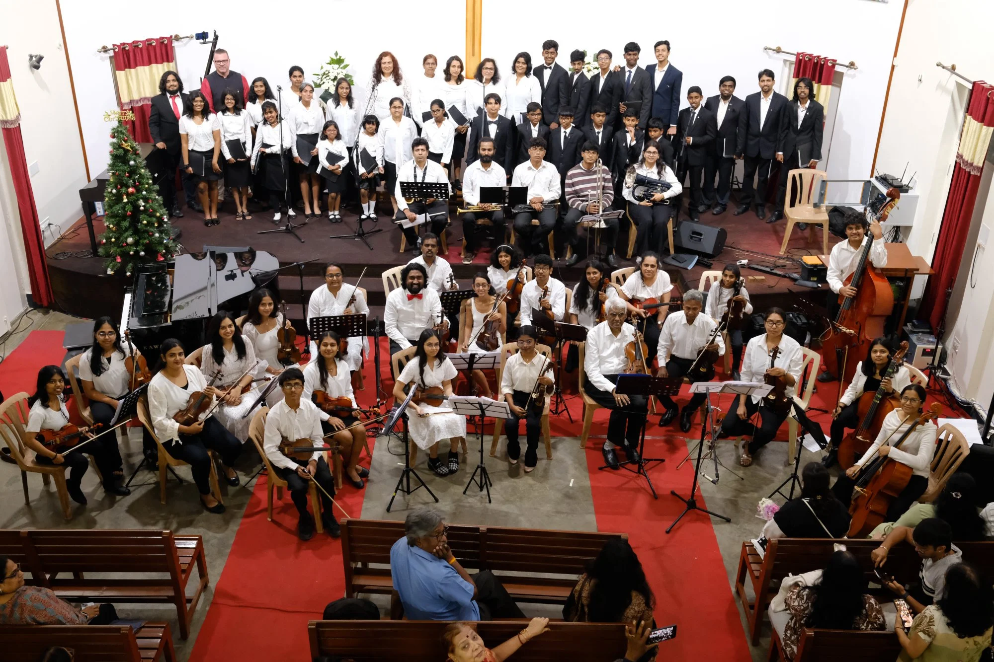Christmas concert with guest conductor Jonas Olsson โ Bangalore Men and Capella Bangalore 2024